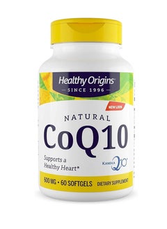 Healthy Origins Origins CoQ10 Heart Health and Energy Supplement 600mg 60 Count 