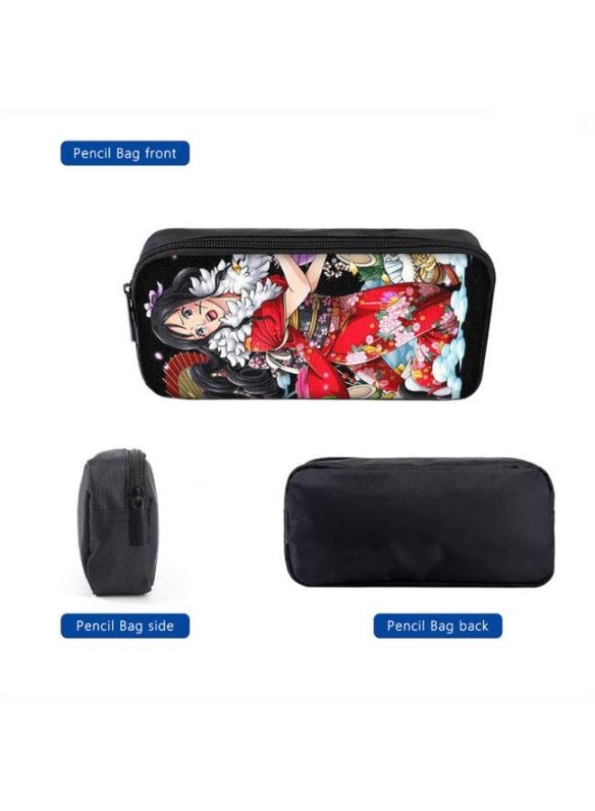 general The latest universal cartoon printed three piece practical bag combination (suitable for students, children, friends, outings, mountain climbing, etc.) - Image 2