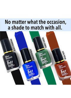 Blue Heaven Get Bold Matte Finish Eyeliner Gel (Black, 7 Ml)  - Image 5