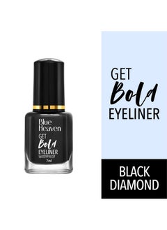 Blue Heaven Get Bold Matte Finish Eyeliner Gel (Black, 7 Ml)  - Image 2