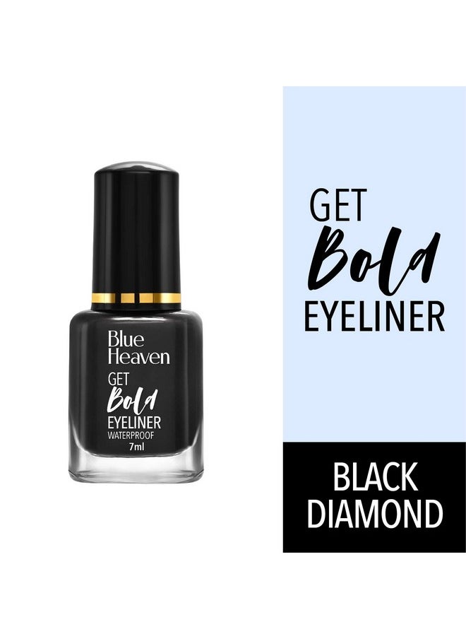 Blue Heaven - Get Bold Matte Finish Eyeliner Gel (Black, 7 Ml) - Image 1