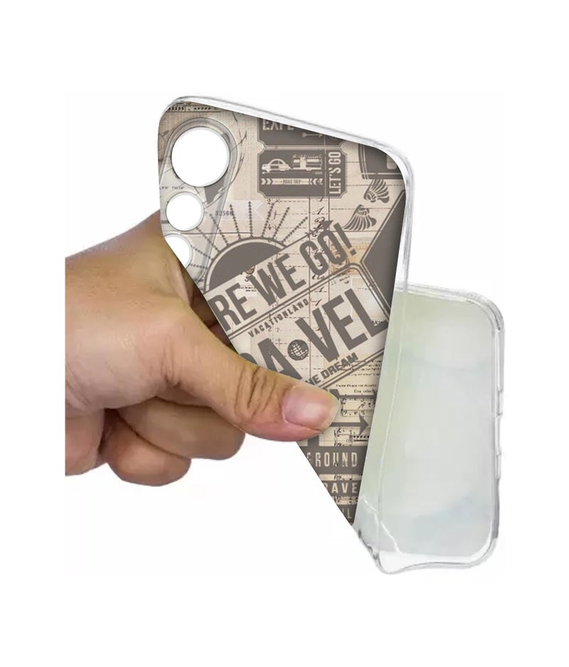 Casotec Travel Design Printed Silicon Soft TPU Back Case Cover for Tecno Pova Curve 5G - Image 4