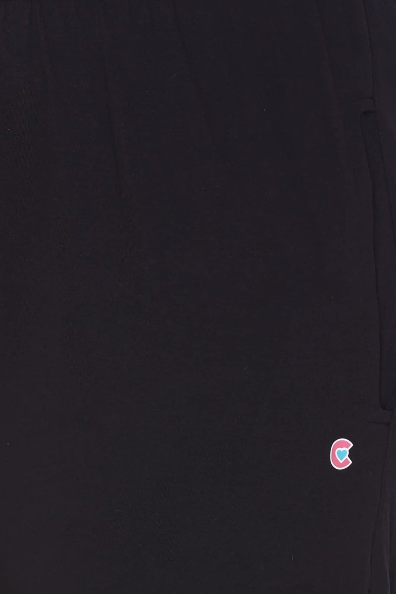 CUPID Women Relaxed Fit Cotton High Rise Lounge Pants, Comfortable Track Pant, Lower, Sports Trouser, Joggers N Daily Gym Wear For Ladies_Black_XL - Image 4