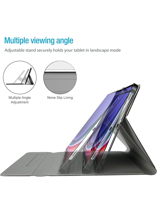 Procases Keyboard Case For Galaxy Tab S9 11 Inch 2023 Sm-X710 X716B X718U With S Pen Holder Protective Cover Case With Detachable Wireless Keyboard For Galaxy Tab S9 11 Inch 2023 –Black - Image 4