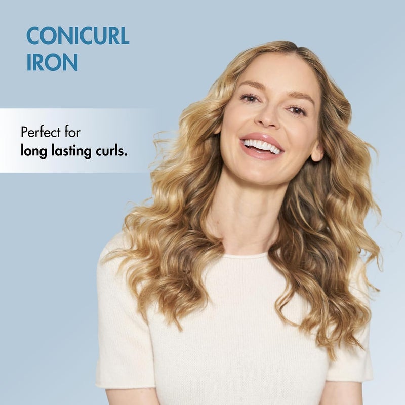 BaBylissPRO Nano Titanium Curling Iron & Curling Wand Combo - 1" Conicurl Iron for Long Lasting Curls - Image 4