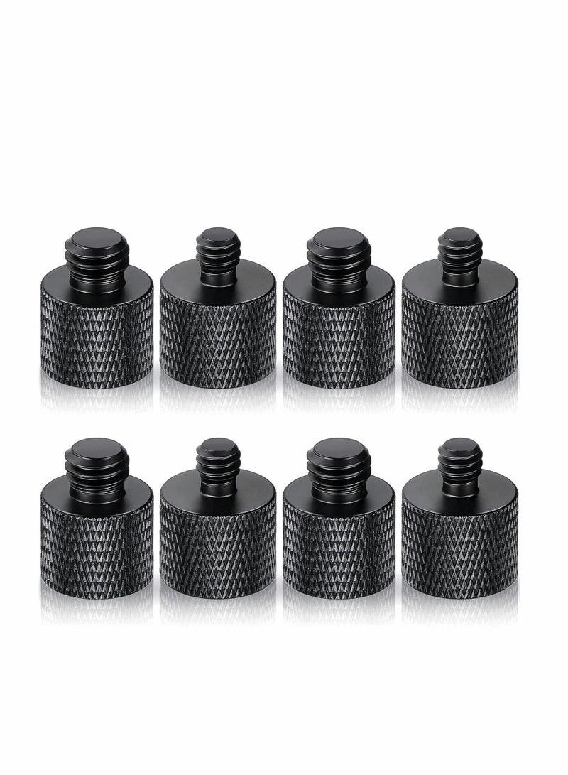 Captaintech Tripod Screw Adapter, 1/4 Male to 3/8 Female and 3/8 Male to 1/4 Female Camera Screw Adapter for Camera Tripod Mount Microphone Stand Microphone Stand - Image 1