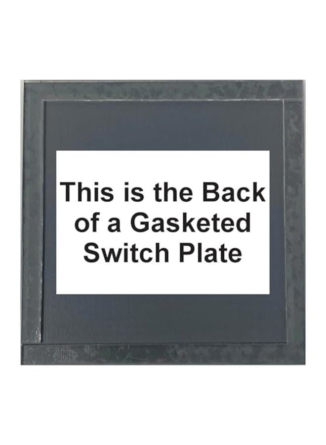 Mirart GlassAlike Double Decora Acrylic Mirror Switch Plate - Image 3