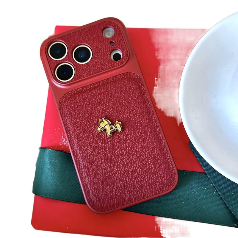 LS Protective Case, Drop Protection, Pony Pattern, Shockproof Cover for iPhone 14 / 14 Plus / 14 Pro / 14 Pro Max - Image 5