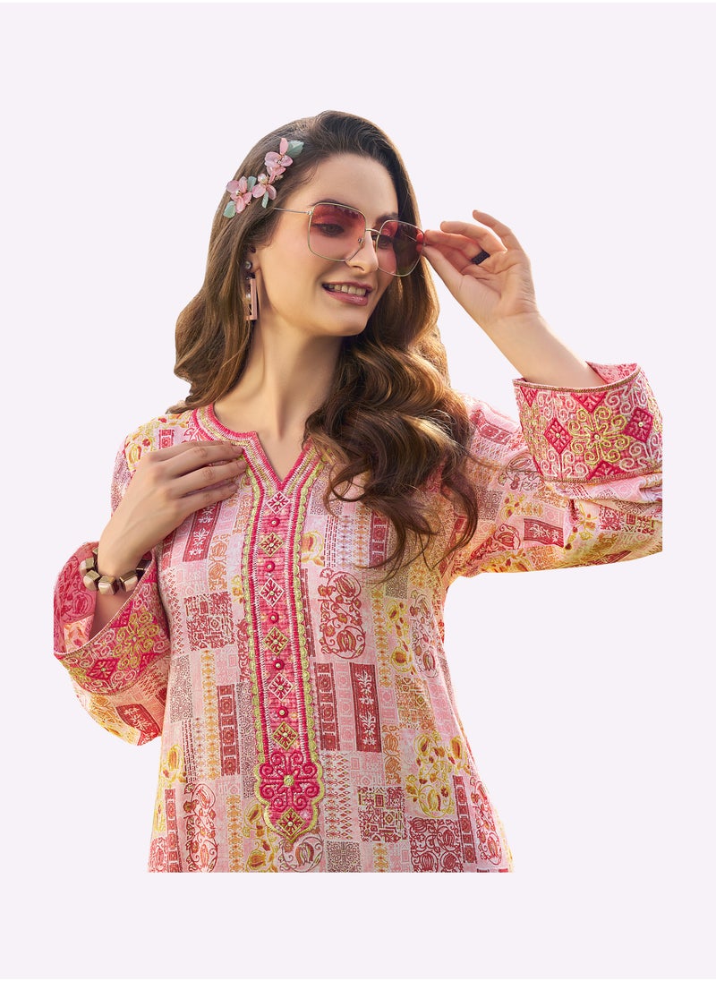 Sara Arabia Sara Arabia Medley Design Jalabiya  - Image 3