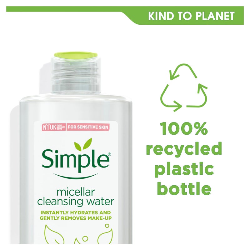 Simple Kind to Skin Cleansing Water Micellar 6.7 oz - Image 5