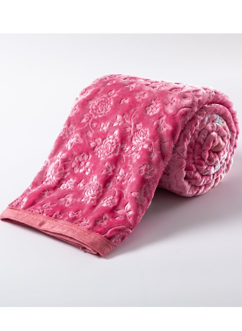 ستارجولد بطانية غائمة فاخرة بطبقة واحدة مصنوعة من 100% بوليستر سبن غزل تم الحصول عليها من البوليستر البكر وهو مناسب للشتاء وموسم الأمطار 160 × 220 سم 5 رطل - Image 3