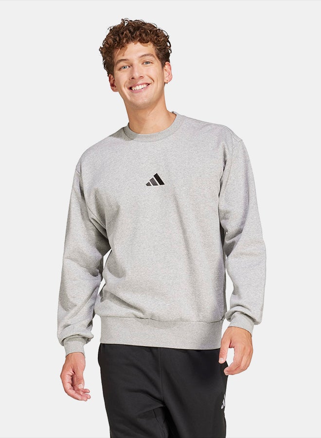 Adidas Essentials Feelcozy Fleece Sweatshirt - Image 1