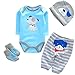 ZIYIUI Reborn Baby Doll Clothes 4pcs Set Outfit Accessories for 1722 Inch Newborn Baby Dolls Boy Puppy Pattern - Image 2