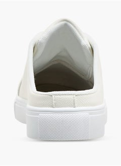 MISSY Women Solid Slip-On Sneakers with Lace Detail  - Image 5