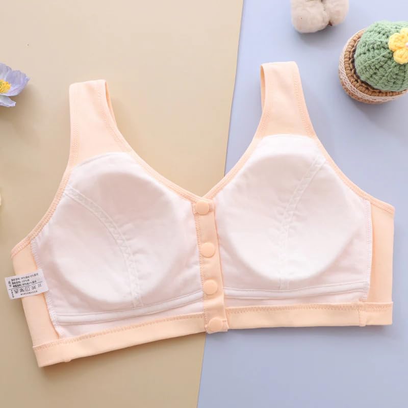 Neellohit Women's Seamless Removable Padded Printed with Front 4 Button Open Nursing/Breastfeeding/Maternity Bra - Image 4