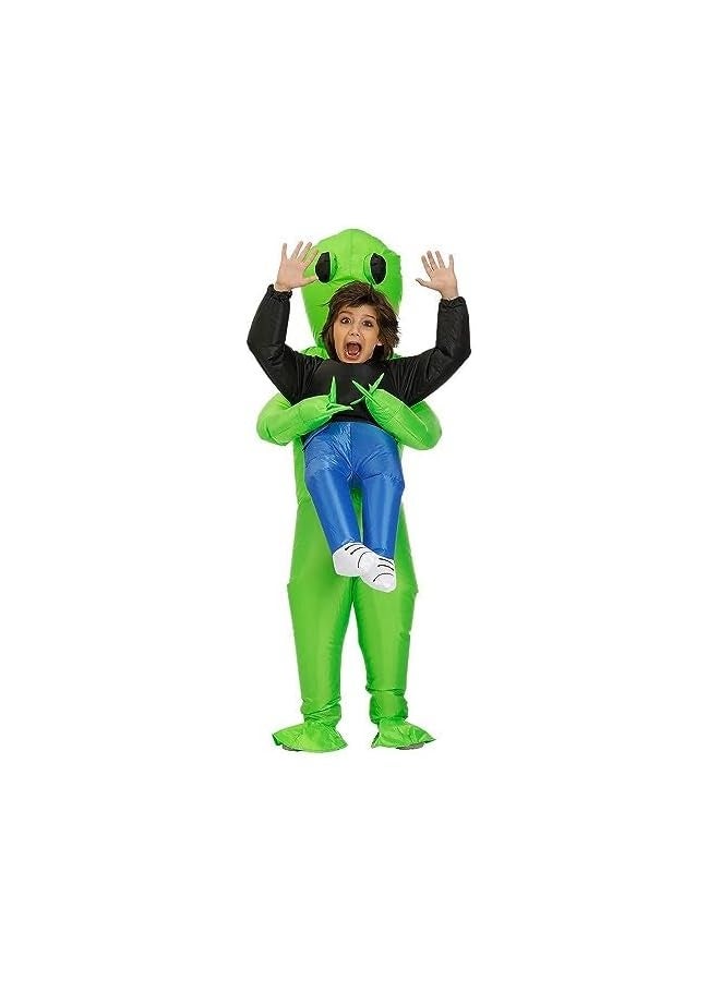 Loquat Inflatable Alien Costume for Kids, Funny Inflatable  Costumes Blow Up Alien Costume for , Party - Image 1