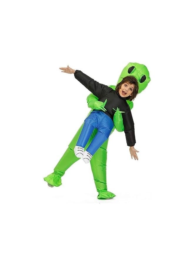 Loquat Inflatable Alien Costume for Kids, Funny Inflatable  Costumes Blow Up Alien Costume for , Party - Image 2