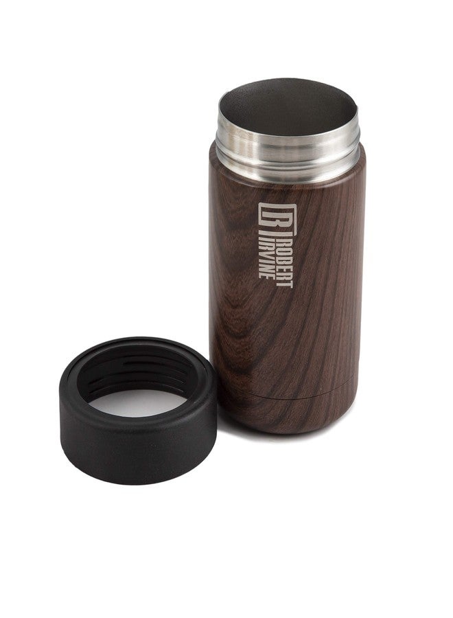 Cambridge ERI028NKPTRI2R Robert Irvine 12 Oz Wood Regular Can Coolers, Set Of 2 - Image 3