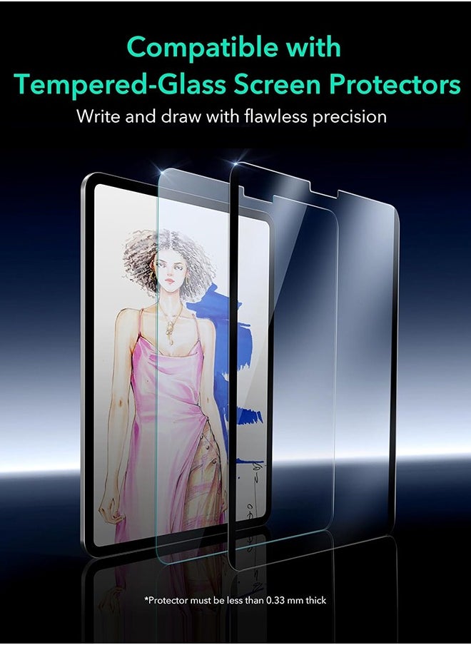 SUNDAREE - 2 Pack iPad Pro Magnetic Screen Protector (2022/2021/2020/2018, 11Inch), Reusable Paper Feel Magnetic Anti Glare Screen Protector Membrane Write and Draw Like on Paper, Matte Finish - Image 1
