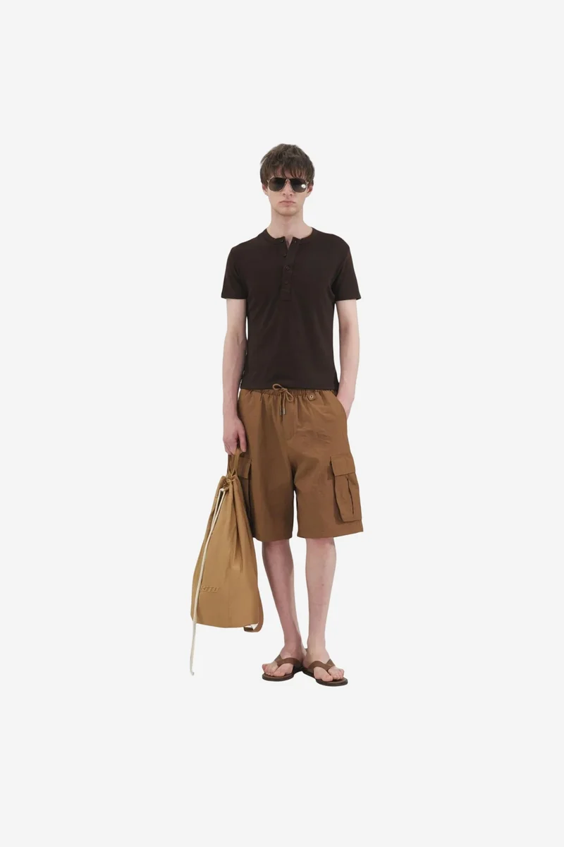 جيستو GIESTO Men's Cotton-Polyamide Shorts