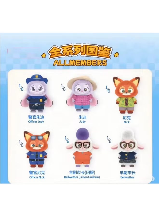 Nick Wilde Keyring – The Police Officer from Zootopia 🚓 A cute little toy featuring the beloved Nick Wilde character from Zootopia, dressed in his adorable police uniform. A great gift choice for Disney and Zootopia fans. A small item that adds a touch of fun and personality to any bag or keychain. - Image 3