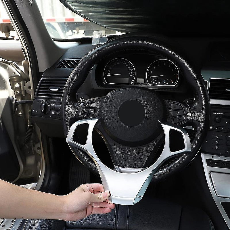 Car Steering Wheel Decoration Frame Trim For-bmw X3 E83 2006-2009 - Image 3