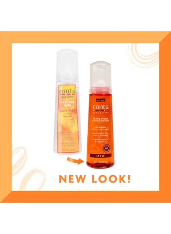 Cantu Shea Butter Styling Foam for Natural Curls, 8.4 fl oz (248 ml) - Image 4