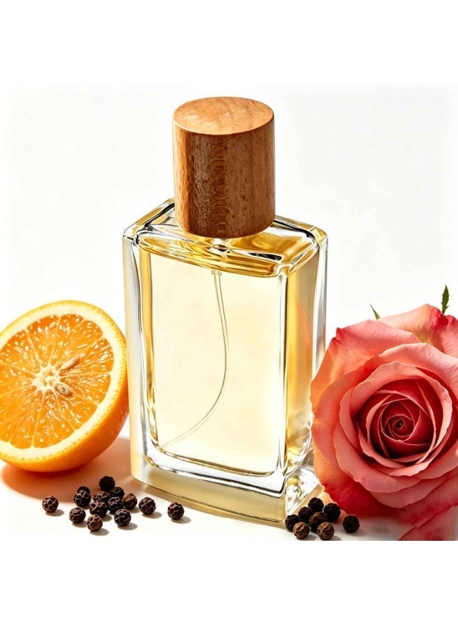 زيت عطري يدوم طويلاً ٥٠ مل، عطر زهري فاخر مع الحمضيات والفلفل، رائحة راقية، يترك انطباعاً لا يُنسى - Image 1