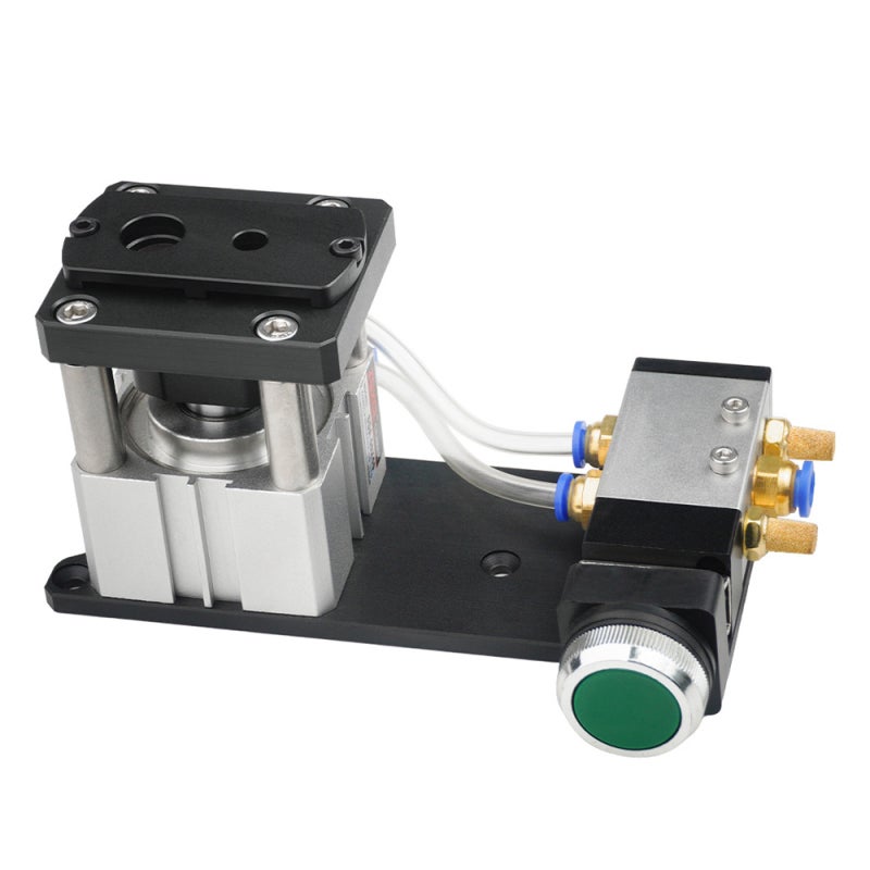 Pneumatic Edges Banding Punching Machine Dual Hole Hole-punching Device Automatic Punching Artifact Portable Puncher - Image 1