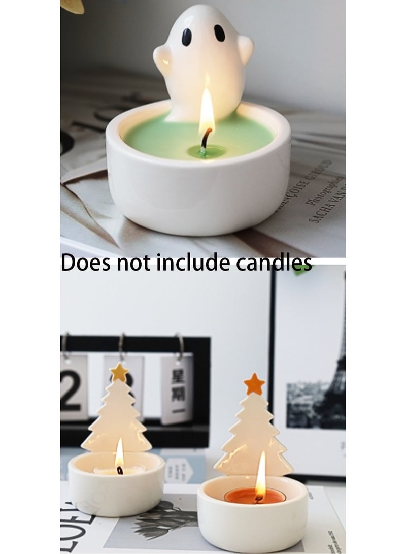 Phaseless Candle Holder, Creative Candle Cup Ornaments, Suitable For All Kinds Of Candles, Suitable For Family Dining Table Home Decoration - Image 3