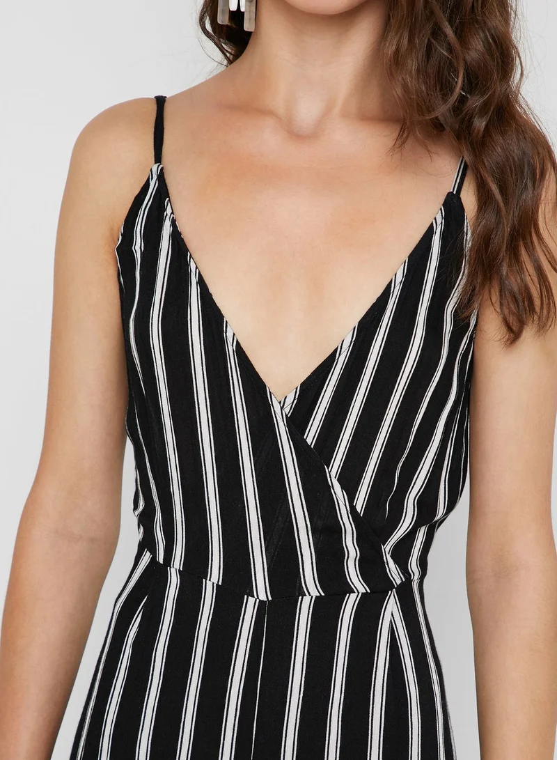 NOISY MAY Striped Cami Jumpsuit
