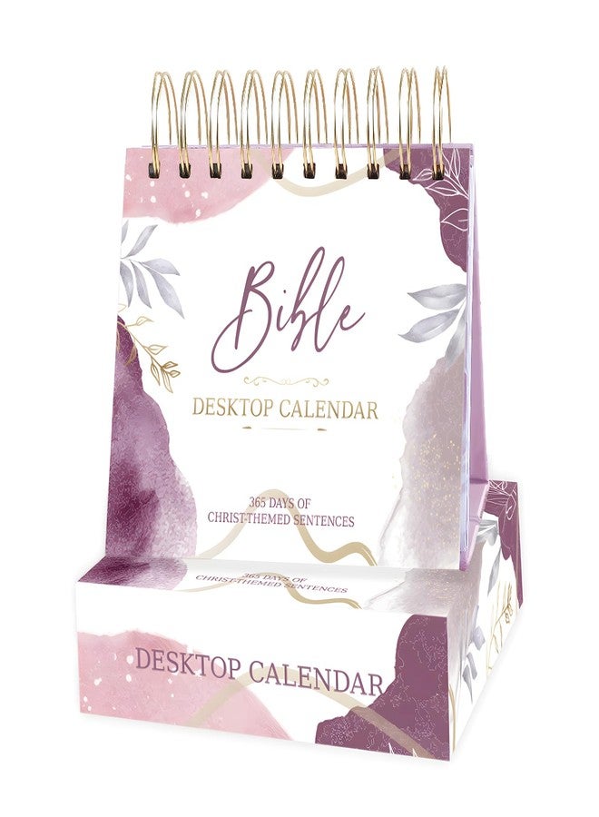 PRSTINCOL Daily Bible Verse Flip Calendar, Perpetual Scripture Desk Decor with Inspirational Quotes for Office and Home - Image 1