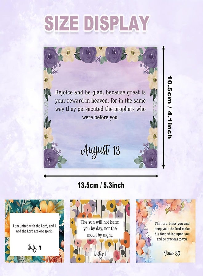 PRSTINCOL Daily Bible Verse Flip Calendar, Perpetual Scripture Desk Decor with Inspirational Quotes for Office and Home - Image 4
