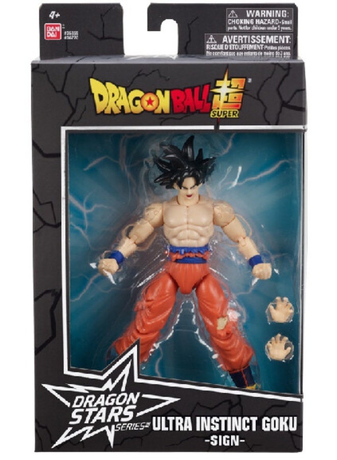 Bandai تمثال دراغون بول ستارز غوكو ألترا إنستينكت 6.5 إنش | تمثال عمل قابل للتجميع | تمثال عرض | أيدٍ قابلة للتبديل | هدية مثالية لجماهير التجميع، مانغا وعشاق الأنمي! - Image 1