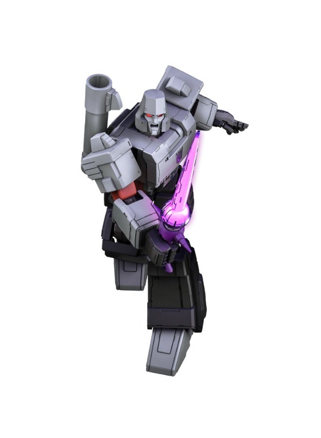BLOKEES Transformers G1 Megatron Action Edition 02 | 237 PCS Construction Model Kit | Buildable Collectible Robot Figure with Glowing Eyes & Chest | Poseable Decepticon Toy for Kids & Adults - Image 5