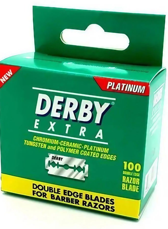 Derby Extra Double Edge Safety Razor Blades - Pack of 100 Blades - Image 5