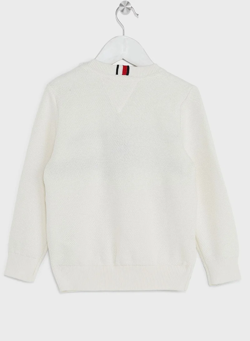 TOMMY HILFIGER Kids Striped Sweater