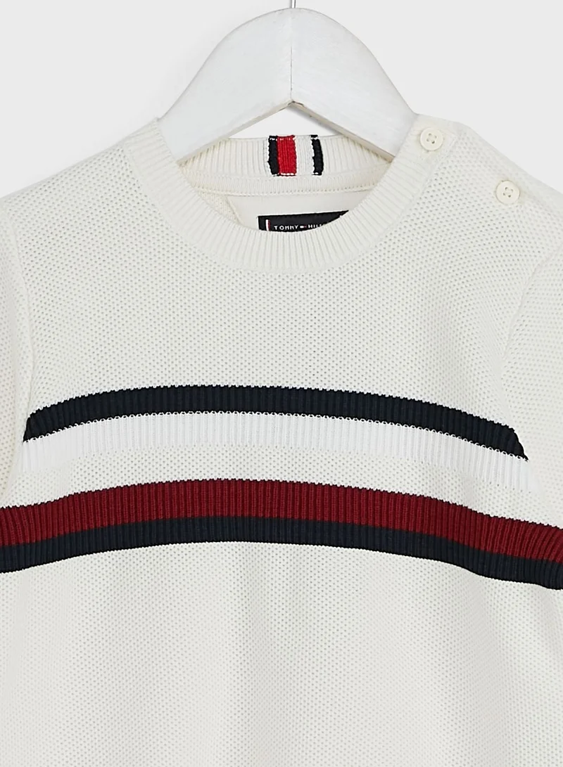 TOMMY HILFIGER Kids Striped Sweater