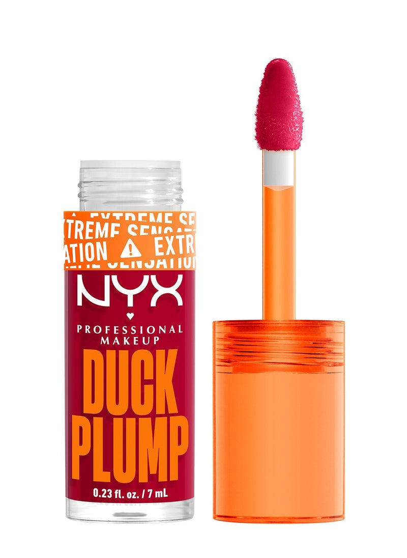 NYX PROFESSIONAL MAKEUP طلاء الشفاه الممتلئ من داك بلامب - قاعة اللهب  - Image 1