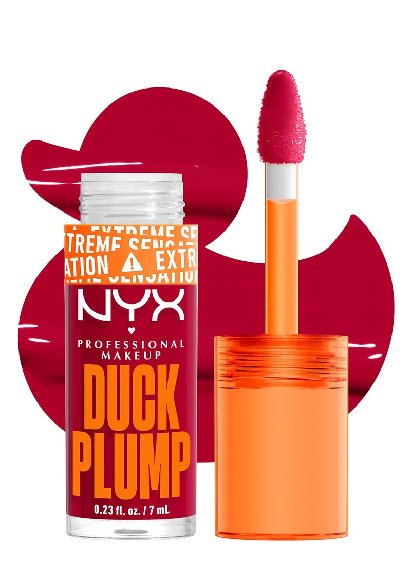 NYX PROFESSIONAL MAKEUP طلاء الشفاه الممتلئ من داك بلامب - قاعة اللهب  - Image 2