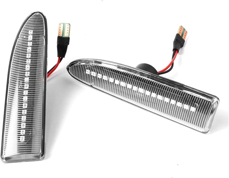 QASULER Dynamic Turn Signal Side Marker Lights - Image 3