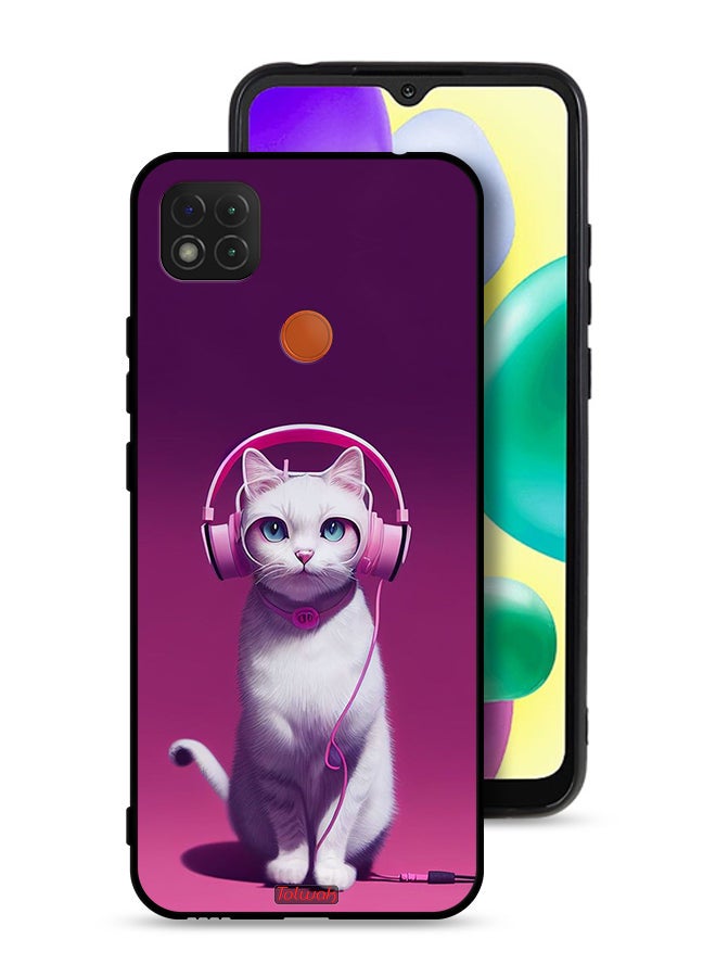 Tolwak Xiaomi Redmi 10A Protective Case Cover Cute Kitten - Image 1