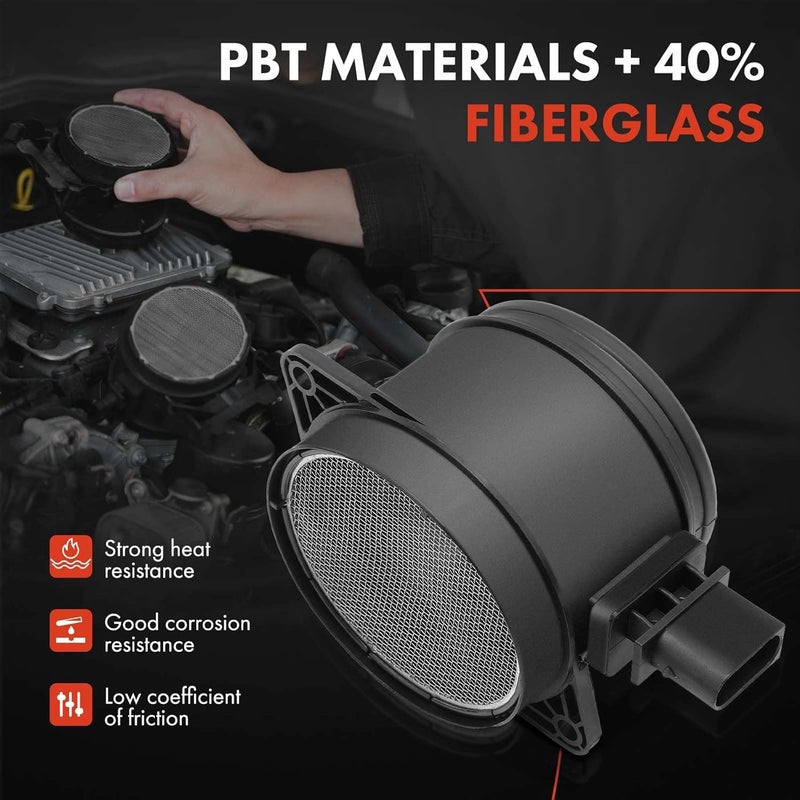 A-Premium Mass Air Flow Sensor for BMW E90 Series X5 2009-2013 & E70 Series 335d 2009-2011 L6 3.0L Diesel - Image 2