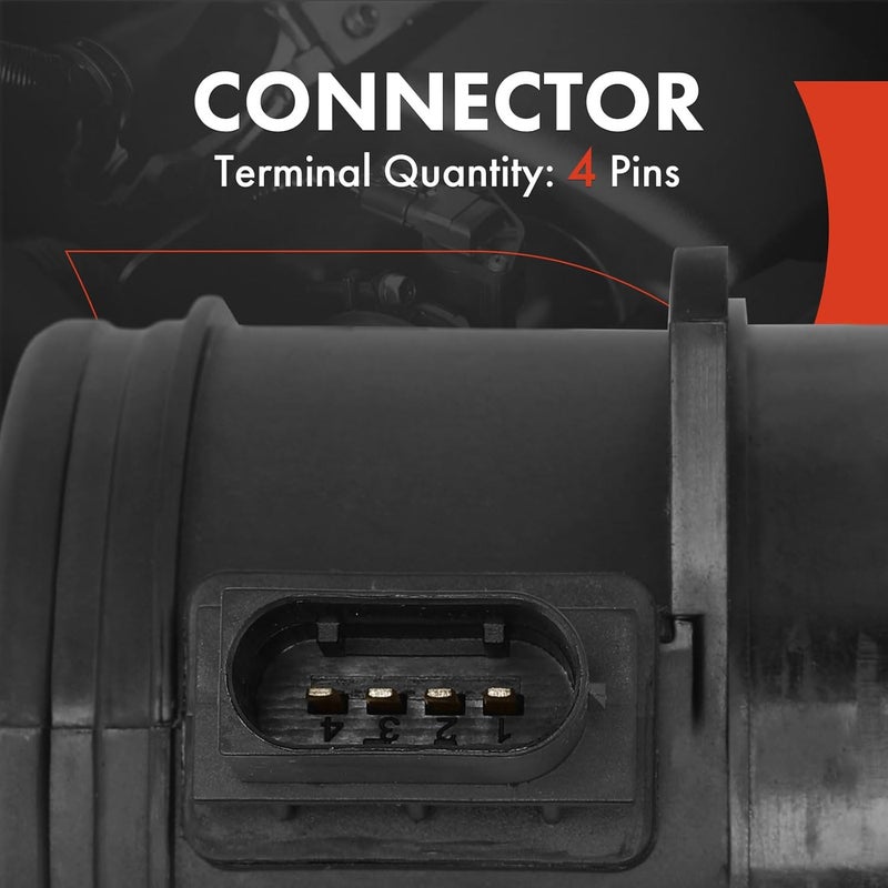 A-Premium Mass Air Flow Sensor for BMW E90 Series X5 2009-2013 & E70 Series 335d 2009-2011 L6 3.0L Diesel - Image 5