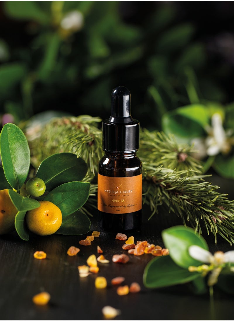 NATURAL LUXURY - She Empowered By Nature Car Perfume Air Freshener with Oak Wood Car Perfume Holder, Automobile Accessories Car Air Freshener Perfume Oil 10 ml, Car Fragrance Oil for a tranquil mind and enhanced focus - Image 1