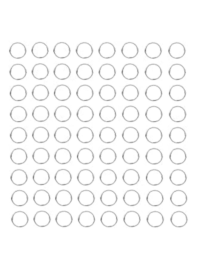 100 قطعة حلقة القفز المفتوحة  - Image 1