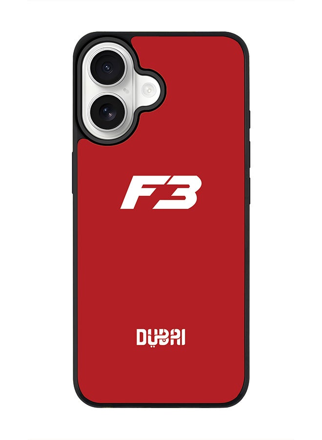 Stylizedd iPhone 17 Case, [Compatible with MagSafe] Slim Magnetic cover Phone Case iPhone 17 - Faz3 Dubai Red - Image 1