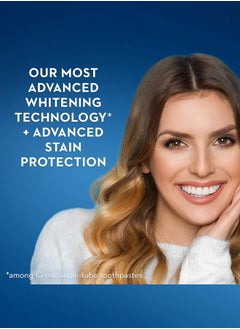 Crest 3D White Brilliance Whitening + Freshness Toothpaste - Blast 75ml Pack of 3  - Image 3