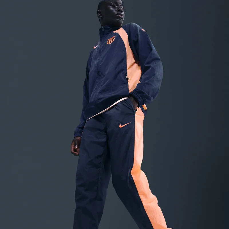 Nike Blue Men's FC Barcelona Third Total 90 Football Track Pants for Men | Best Price UAE