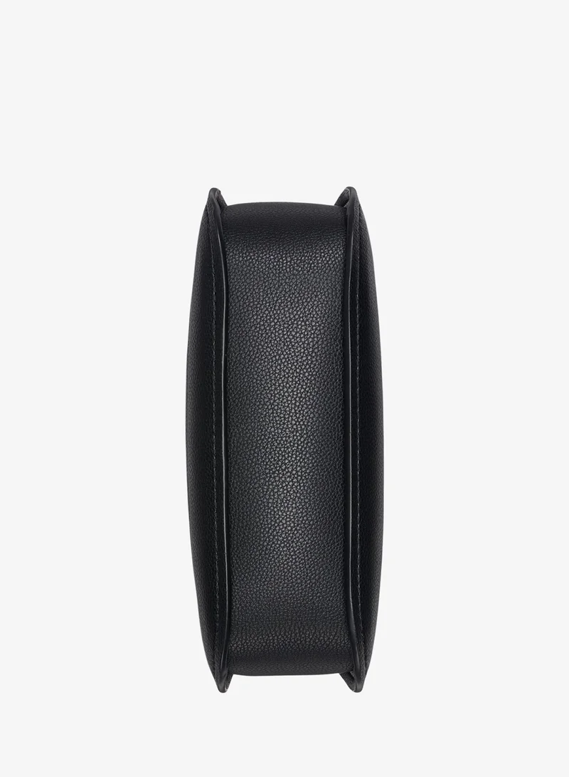 DKNY BLACK/SILVER Nessa Medium Crossbody for Women | Best Price UAE